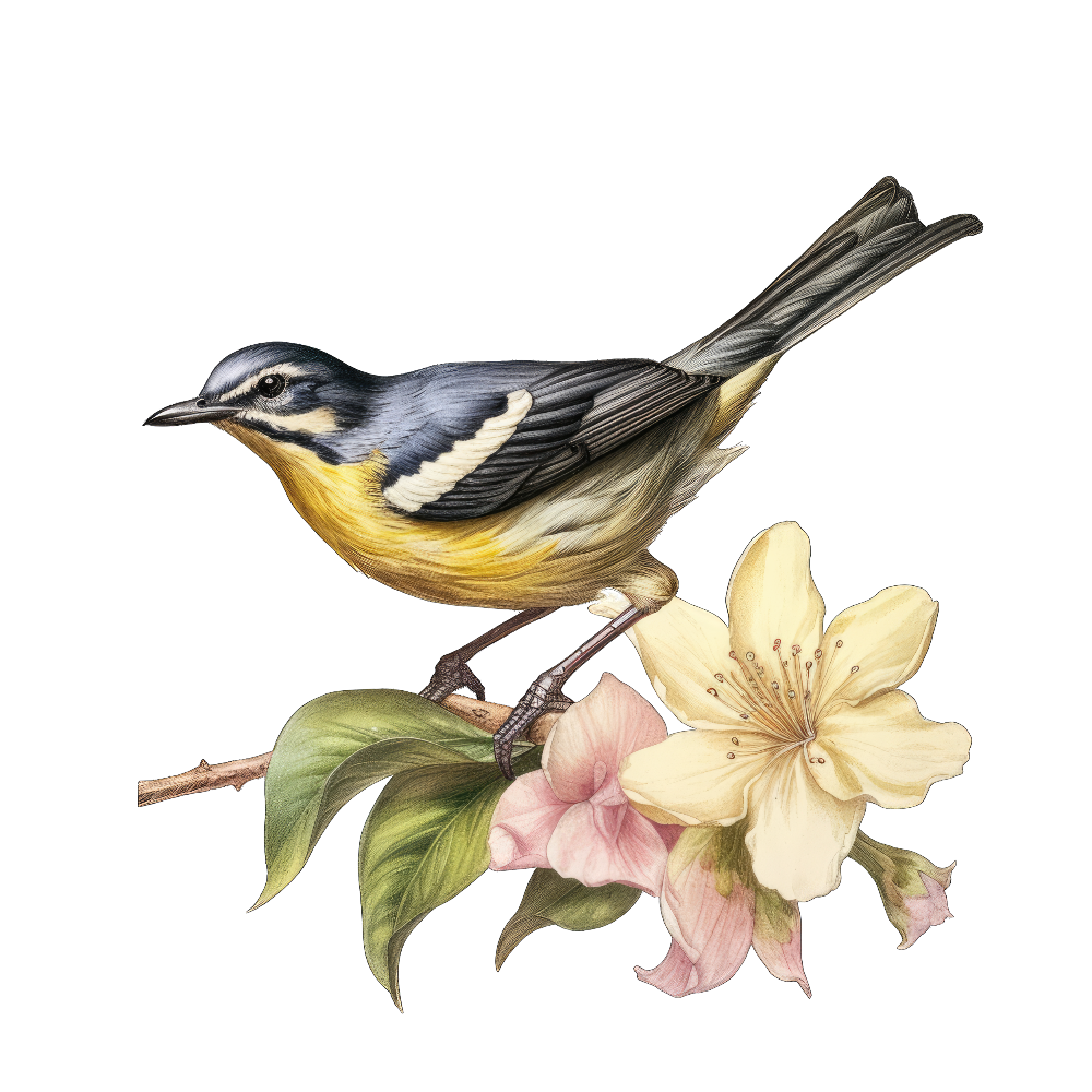 Magnolia warbler bird 1- paitakuva