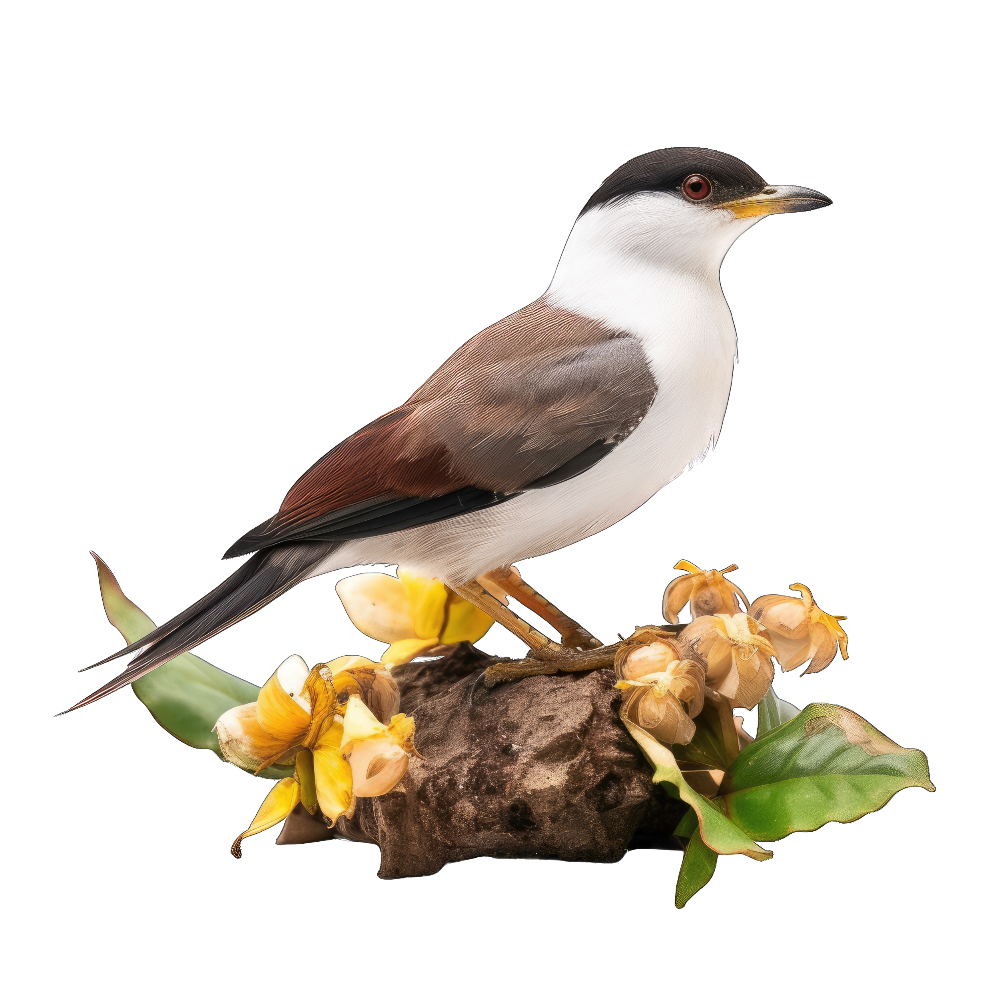 Mangrove cuckoo bird 1- paitakuva