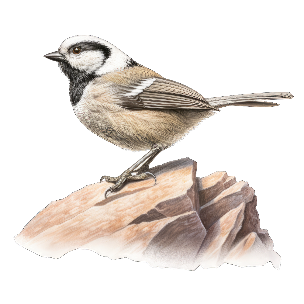 Mountain chickadee bird 1- paitakuva