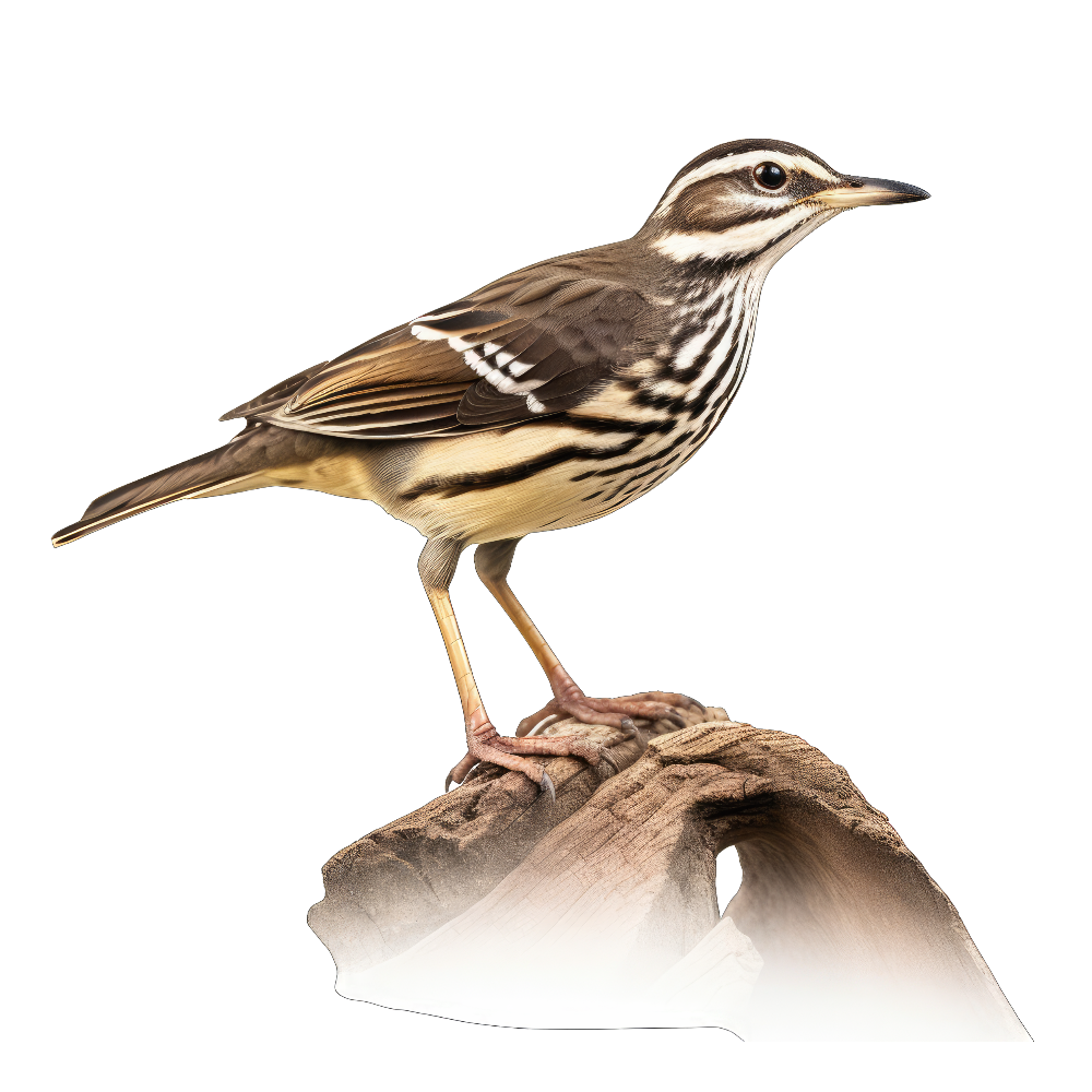 Northern waterthrush bird 1- paitakuva