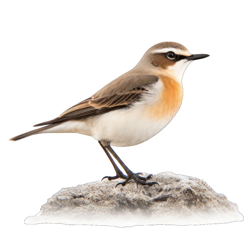 Northern wheatear bird 1- paitakuva