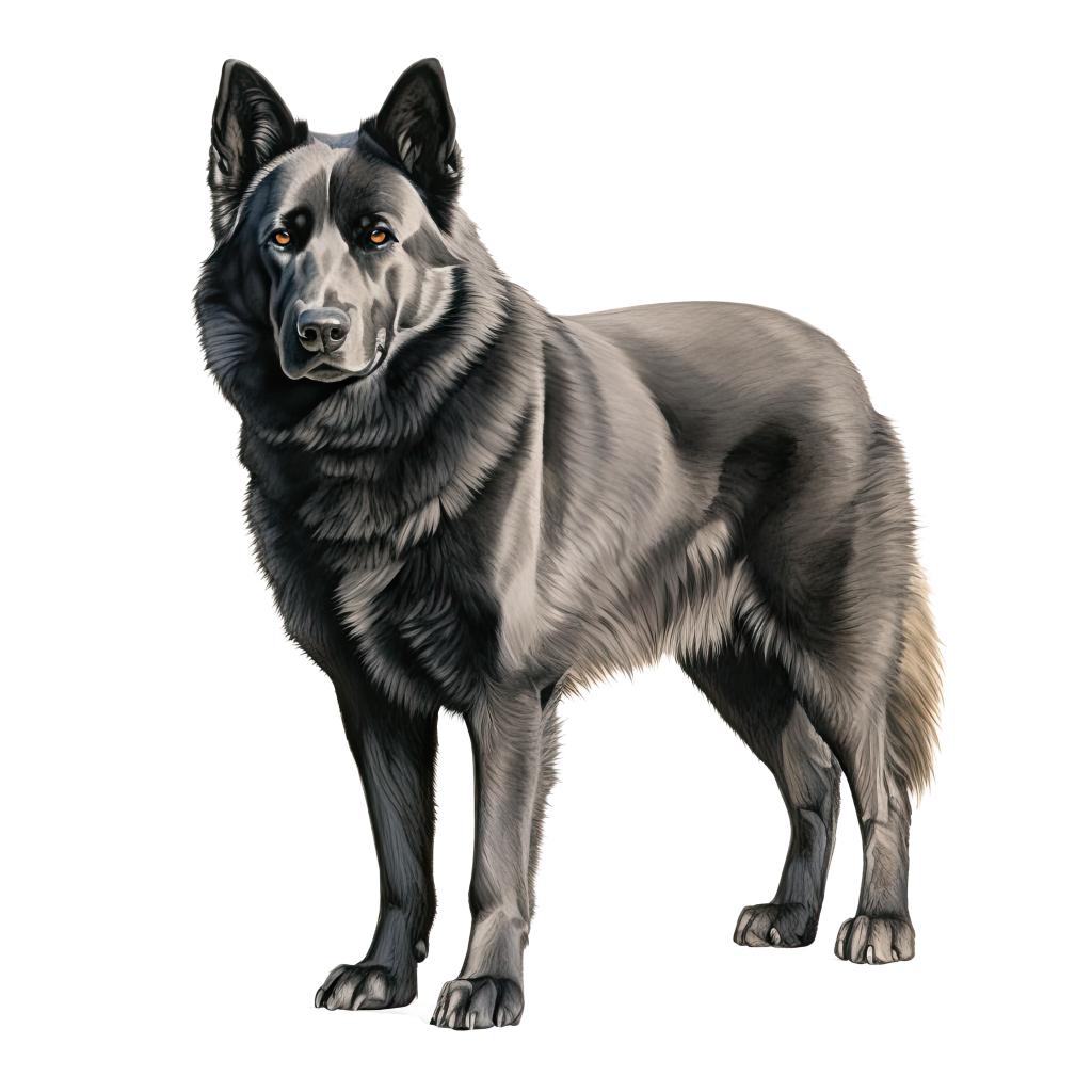Norwegian Elkhound / Norjanhirvikoira DogBreeds 001