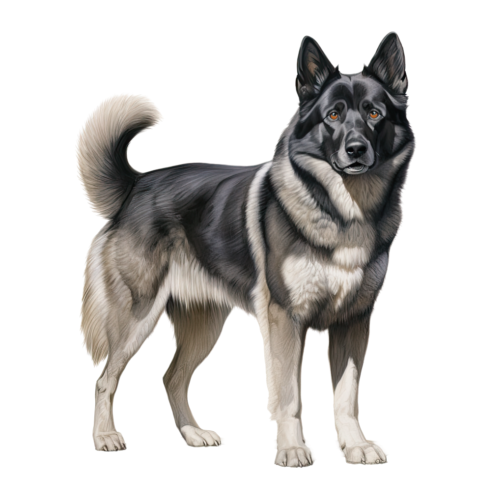 Norwegian Elkhound / Norjanhirvikoira DogBreeds 006