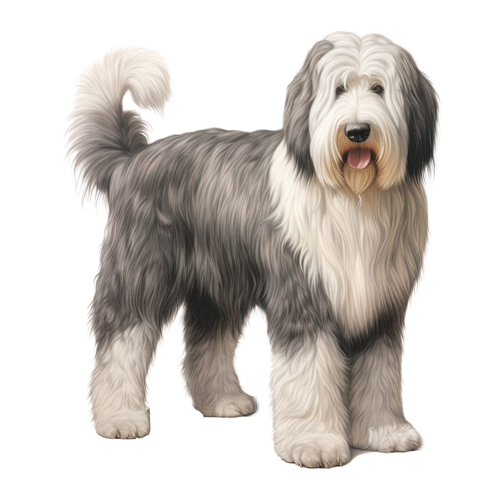 Old English Sheepdog / Vanha englanninlammaskoira DogBreeds 001