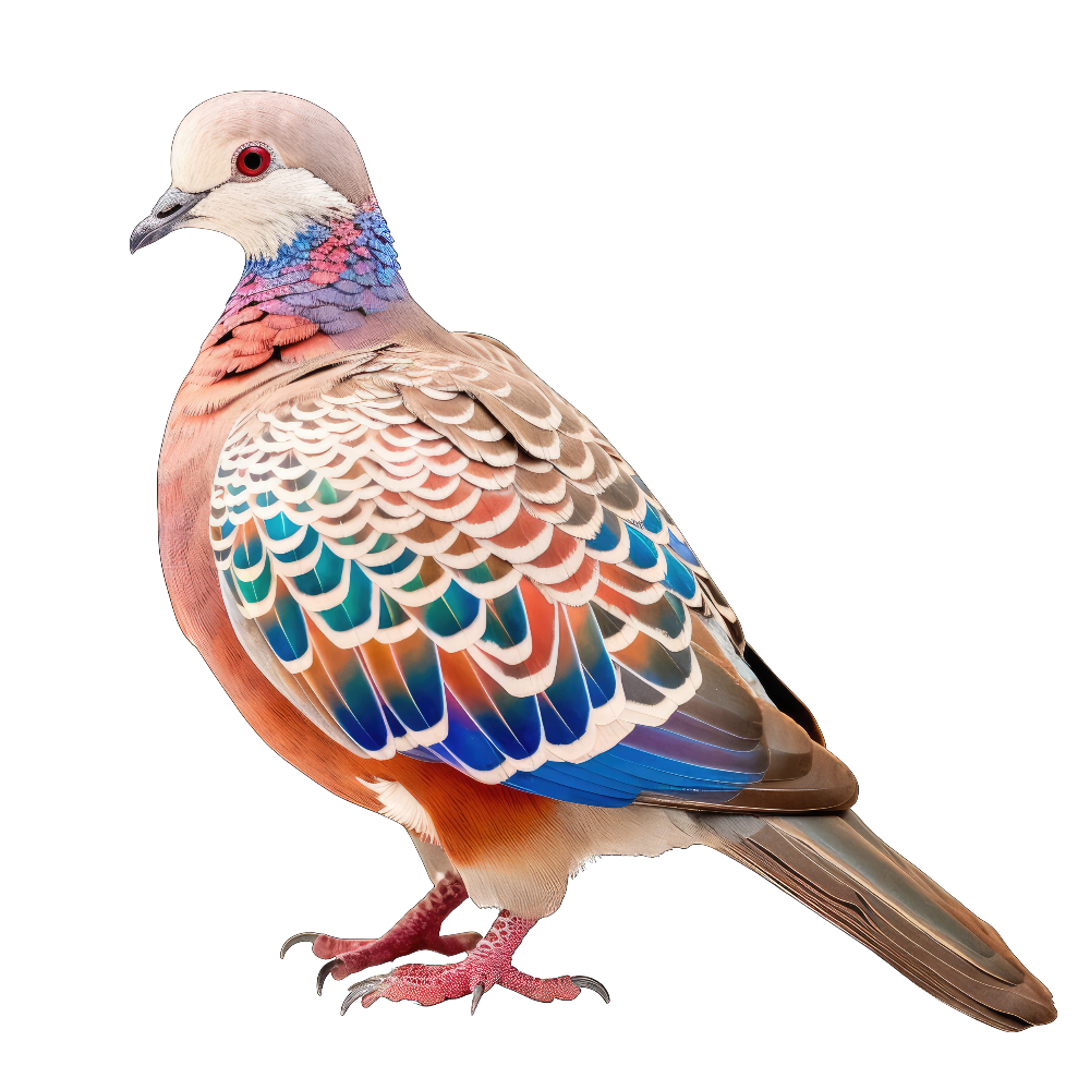 Oriental turtle-dove bird 1- paitakuva