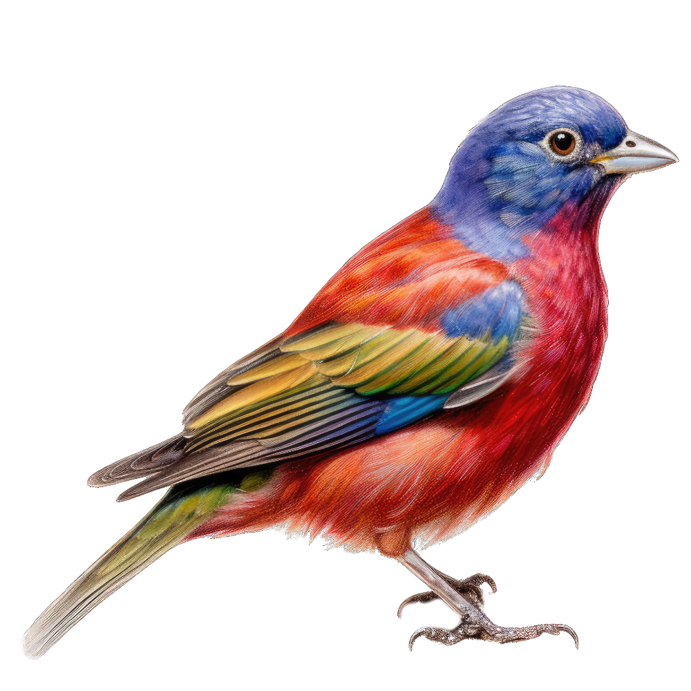 Painted bunting bird 1- paitakuva