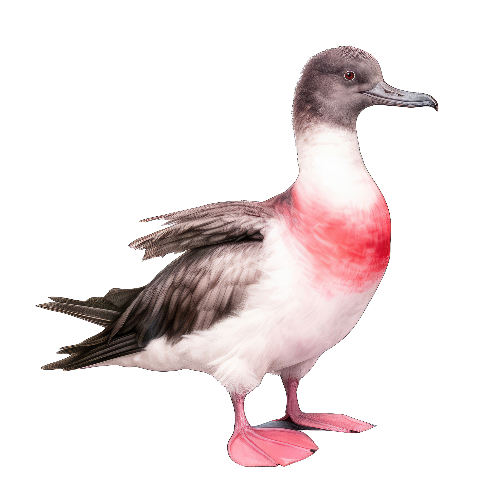 Pink-footed shearwater bird 1- paitakuva