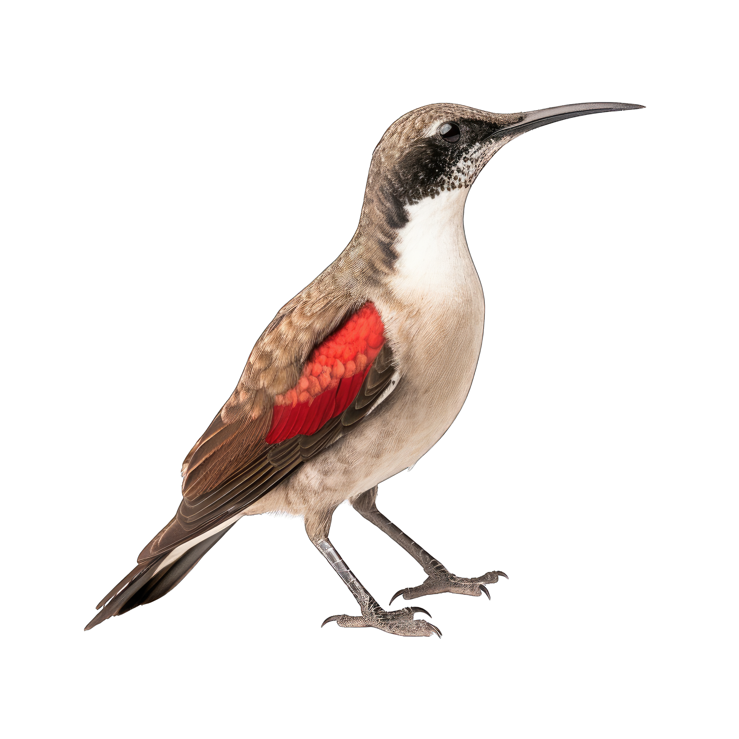 Plain-capped starthroat bird 1- paitakuva