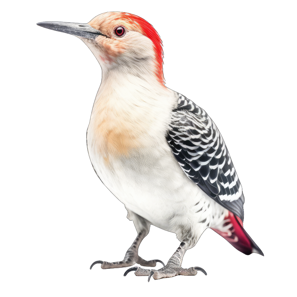 Red-bellied woodpecker bird 1- paitakuva