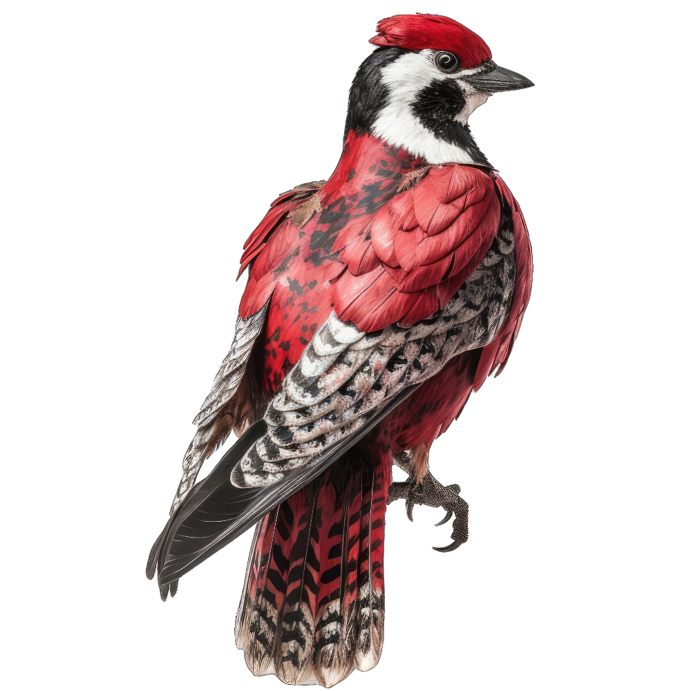 Red-cockaded woodpecker bird 1- paitakuva