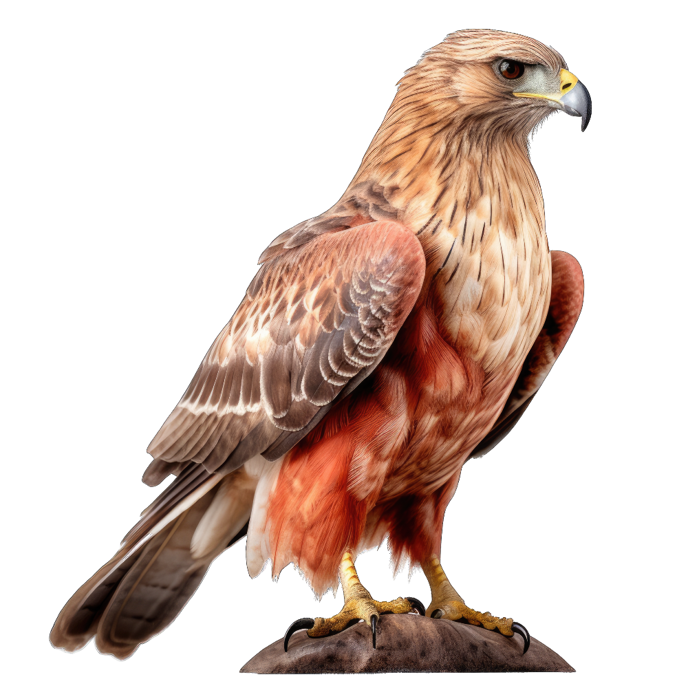 Red-shouldered hawk bird 1- paitakuva