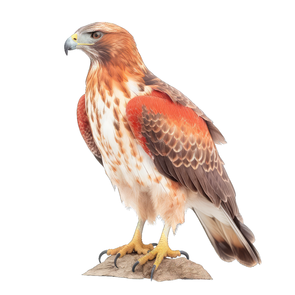 Red-tailed hawk bird 1- paitakuva