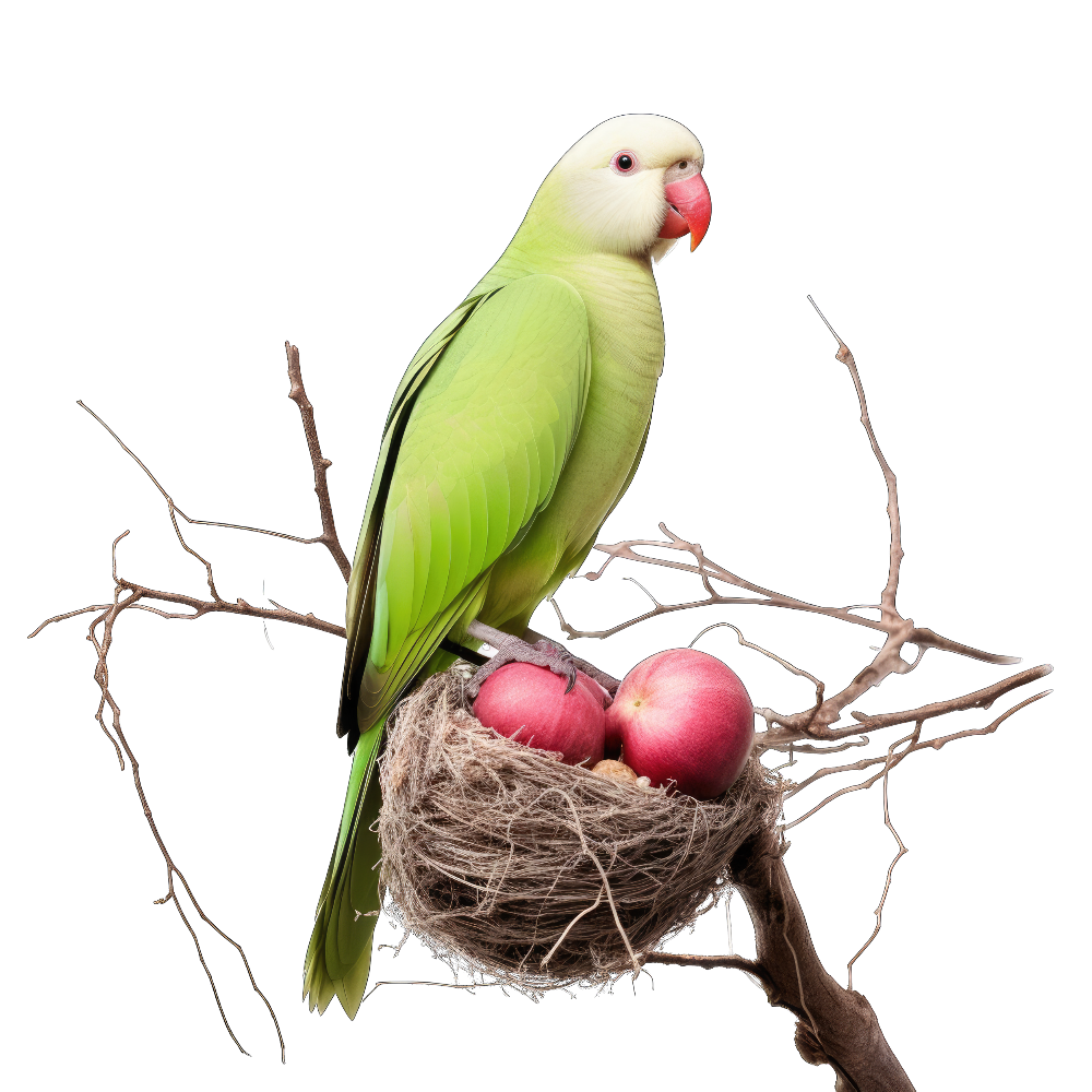 Rose-ringed parakeet bird 1- paitakuva