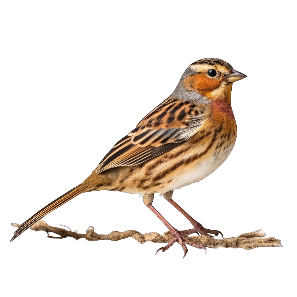 Rustic bunting bird 1- paitakuva