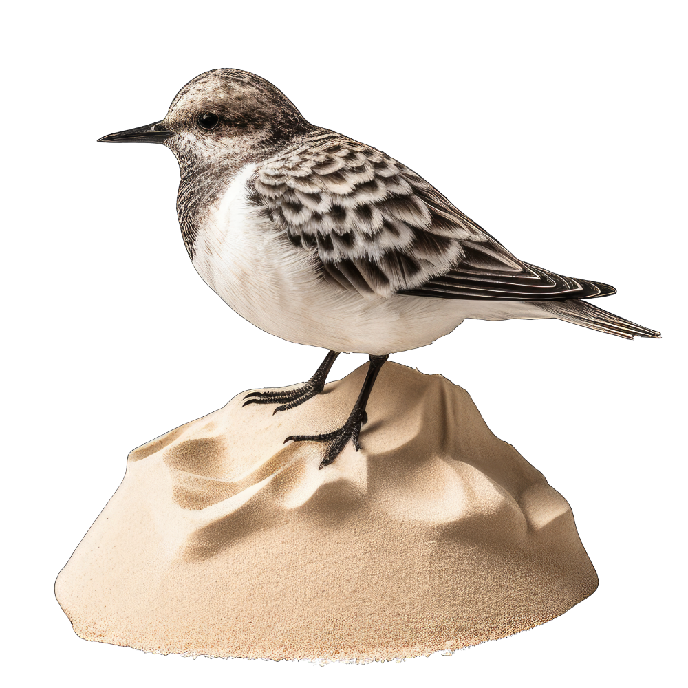 Sanderling bird 1- paitakuva