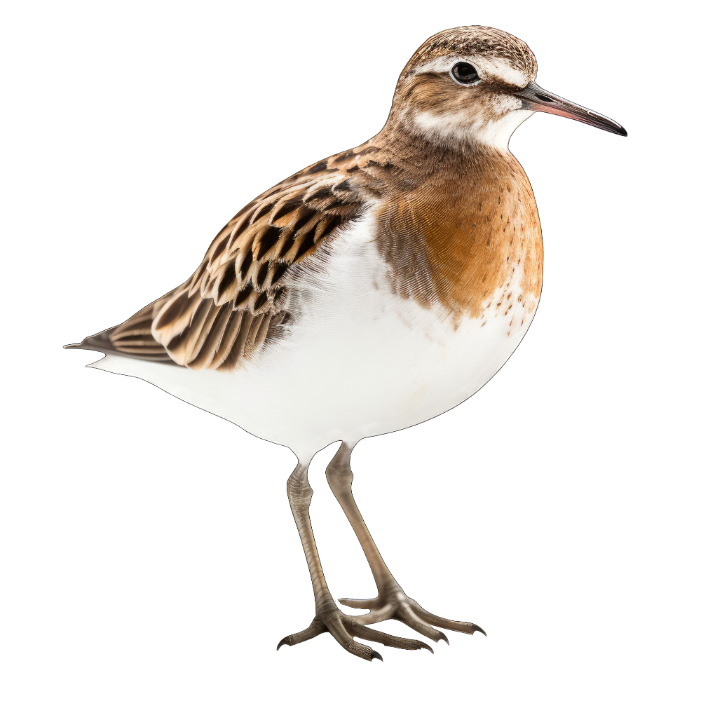 Sharp-tailed sandpiper bird 1- paitakuva
