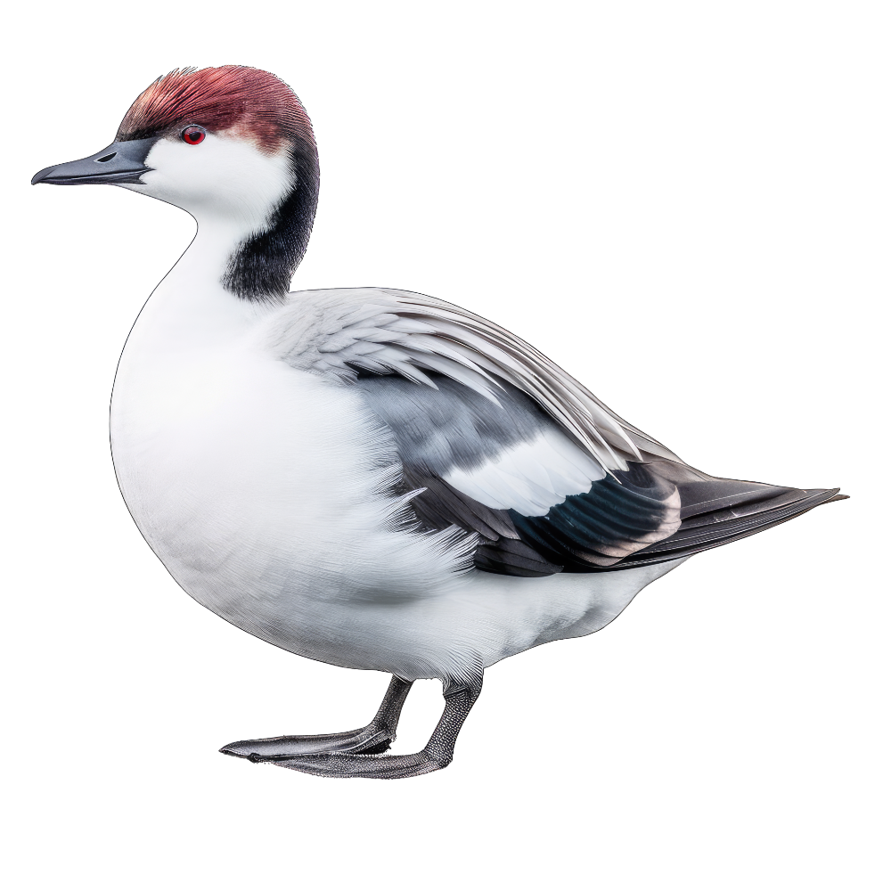 Smew bird 1- paitakuva