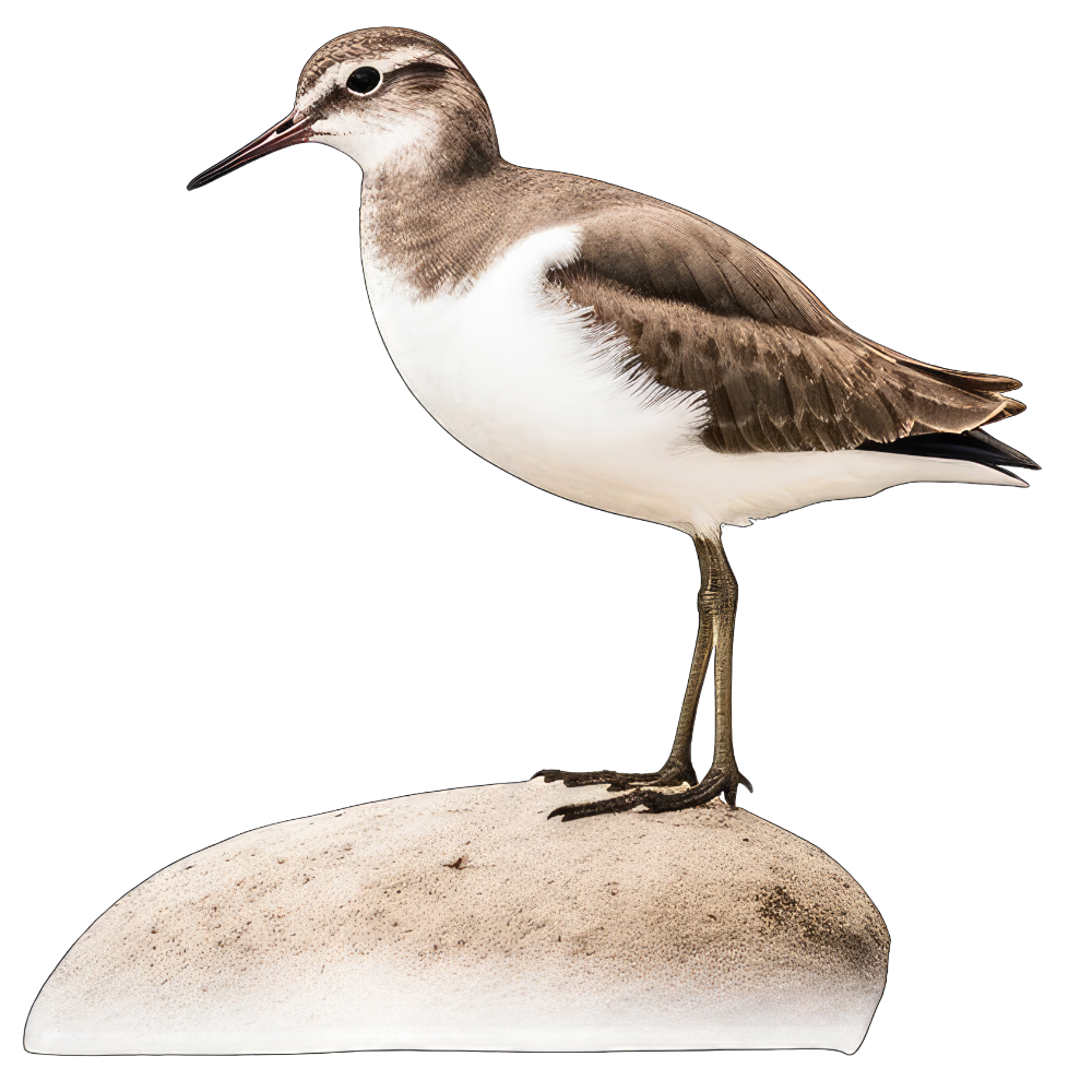 Solitary sandpiper bird 1- paitakuva