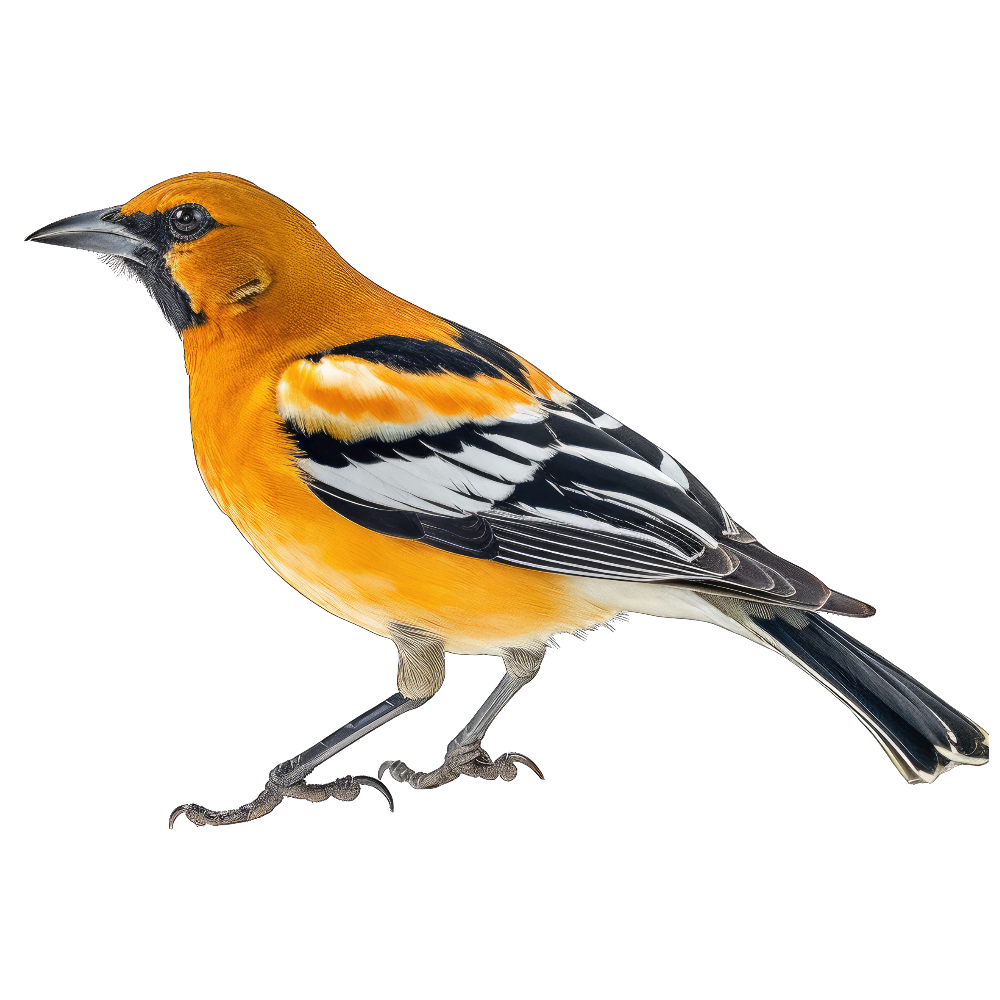 Streak-backed oriole bird 1- paitakuva