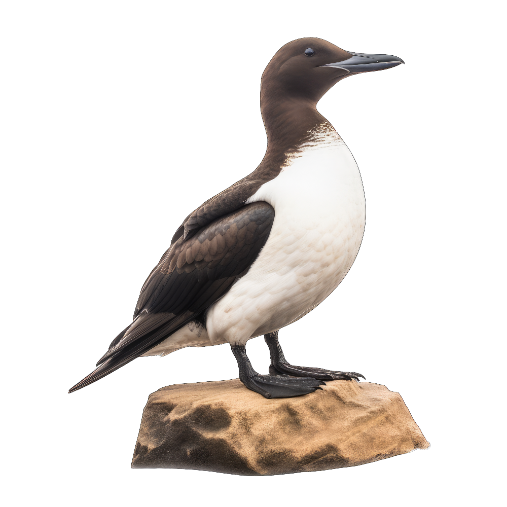Thick-billed murre bird 1- paitakuva