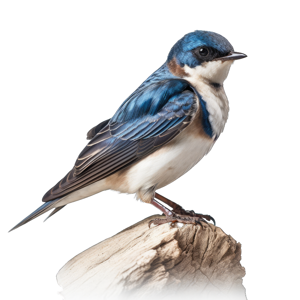 Tree swallow bird 1- paitakuva