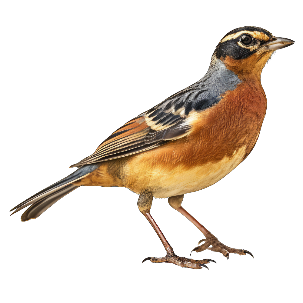 Varied thrush bird 1- paitakuva