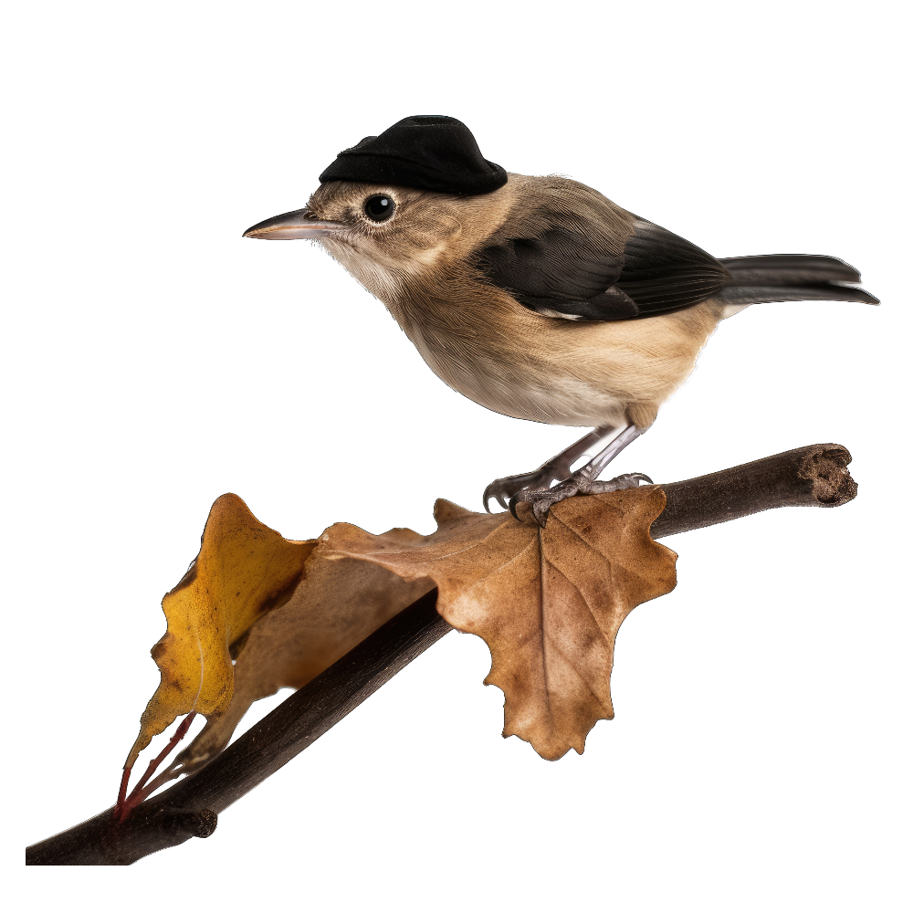 Vireo gorra negra bird 3- paitakuva