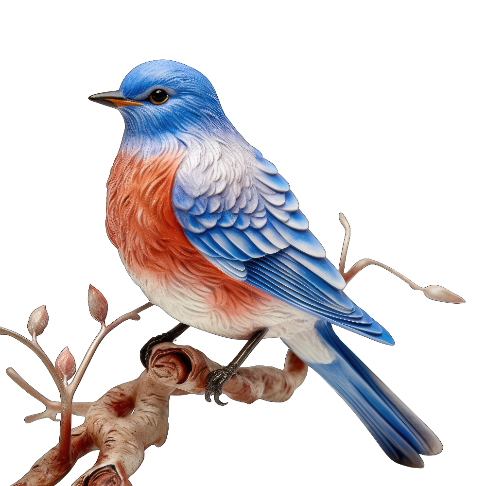 Western bluebird bird 1- paitakuva