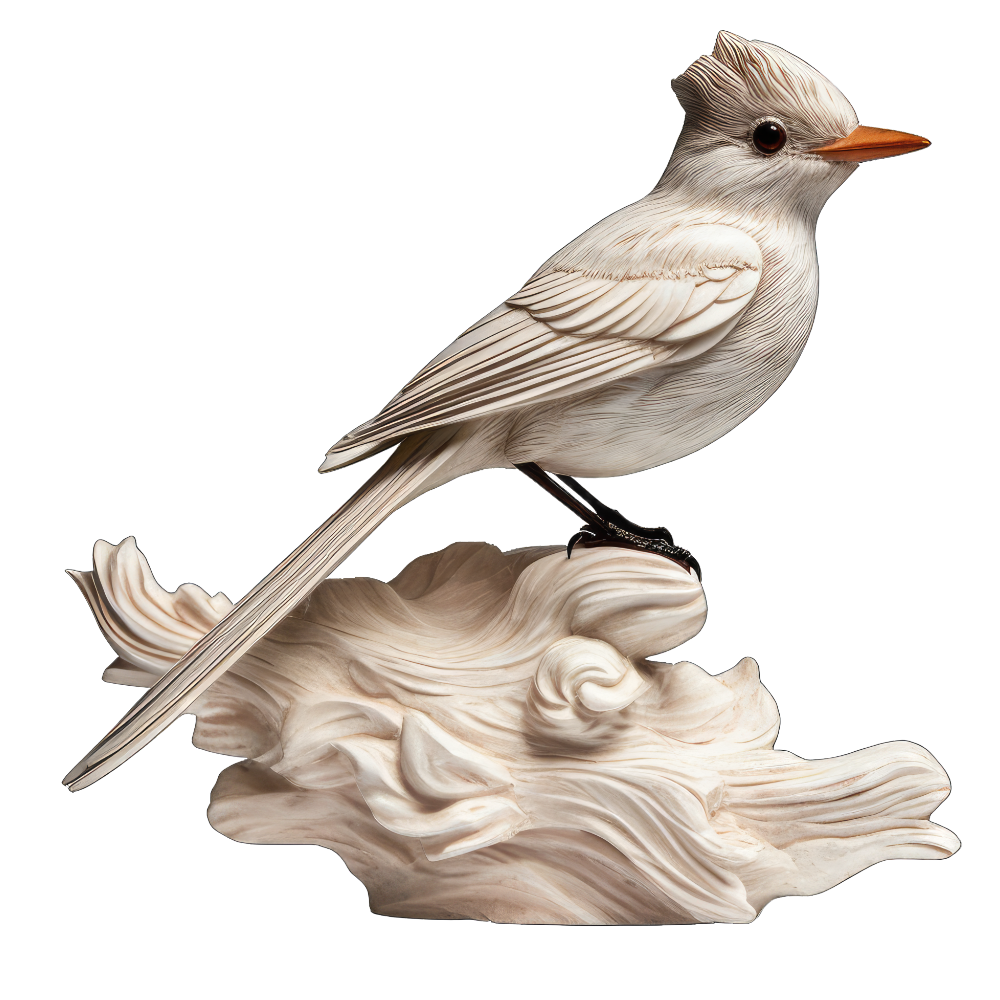 Western wood-pewee bird 1- paitakuva