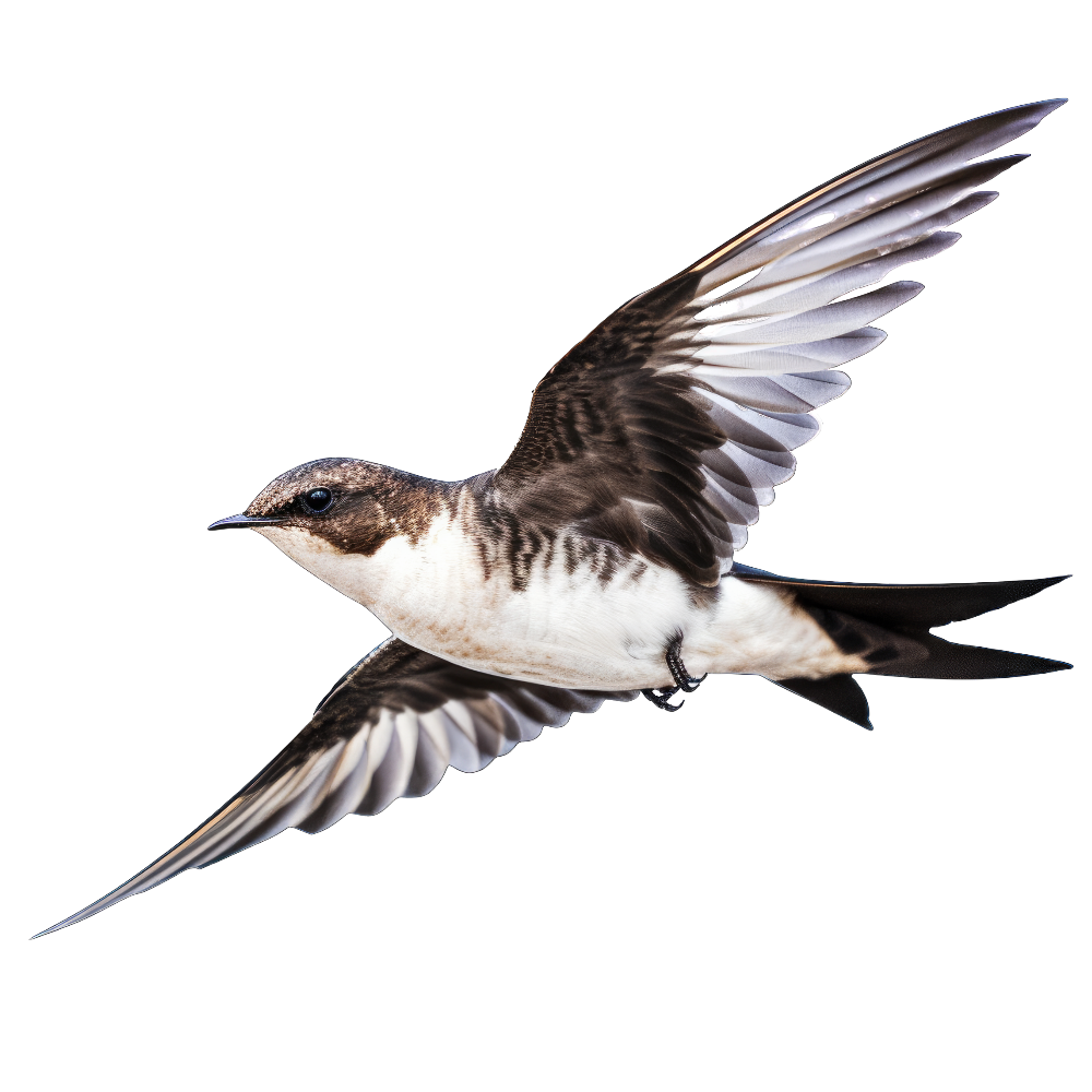White-collared swift bird 1- paitakuva