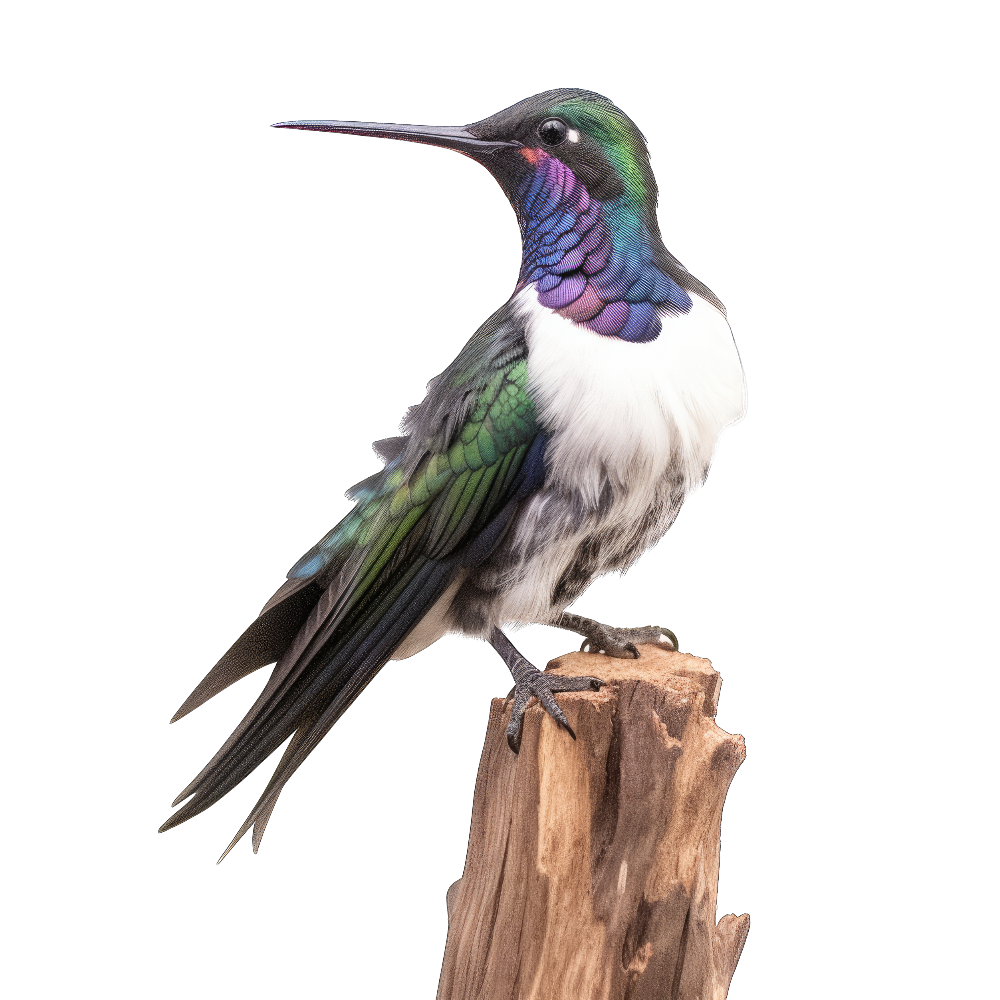White-eared hummingbird bird 1- paitakuva