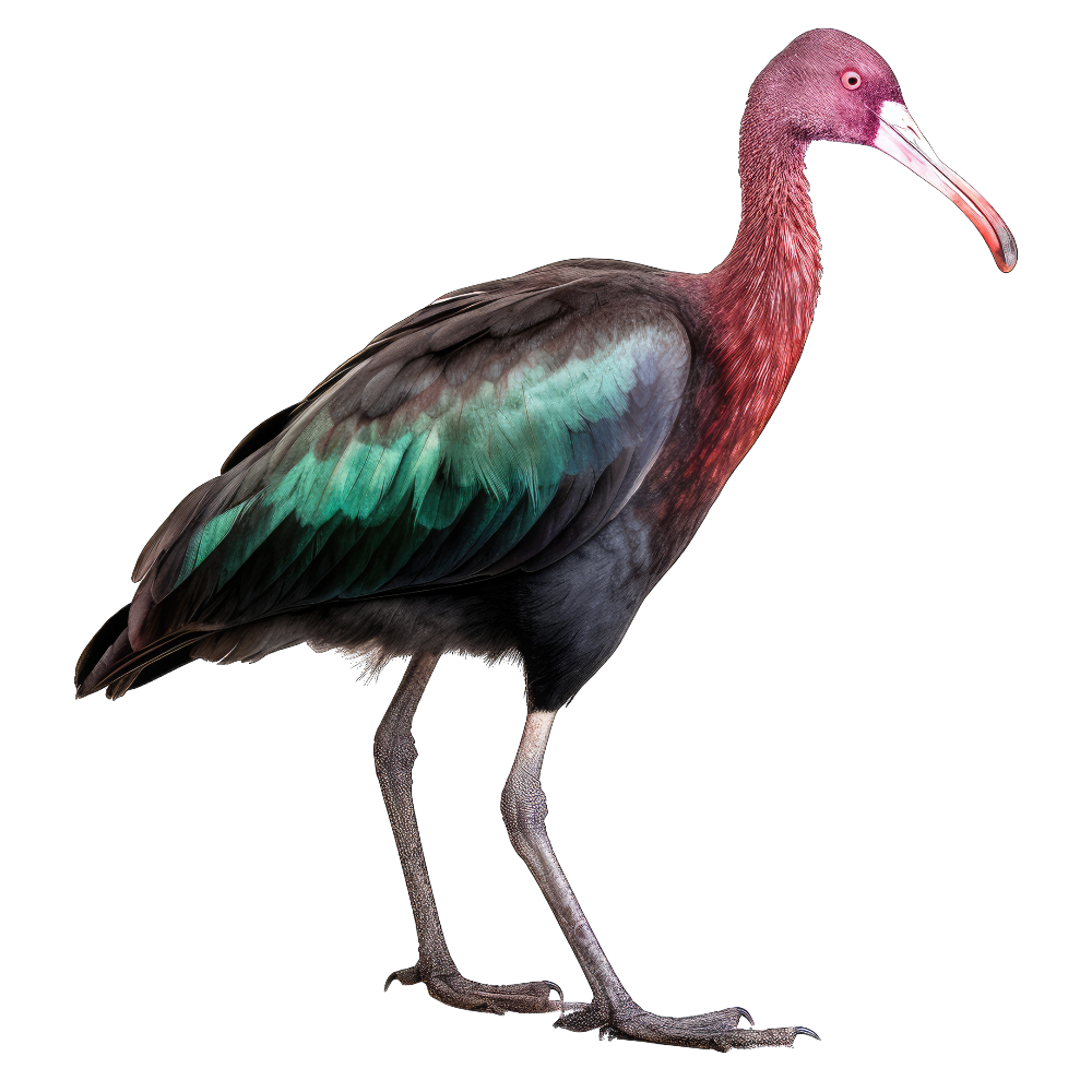 White-faced ibis bird 1- paitakuva