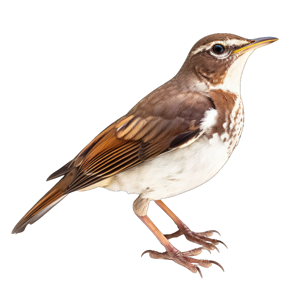 White-throated thrush bird 1- paitakuva