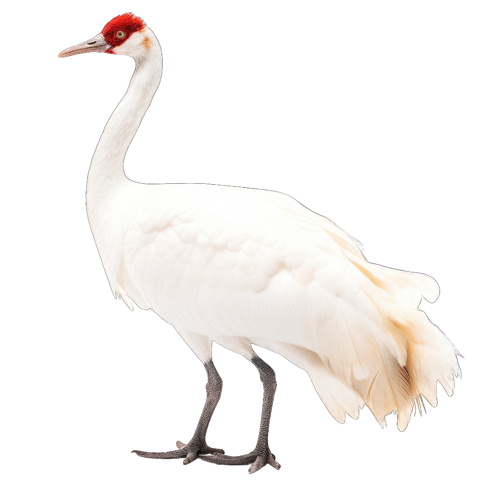 Whooping crane bird 1- paitakuva