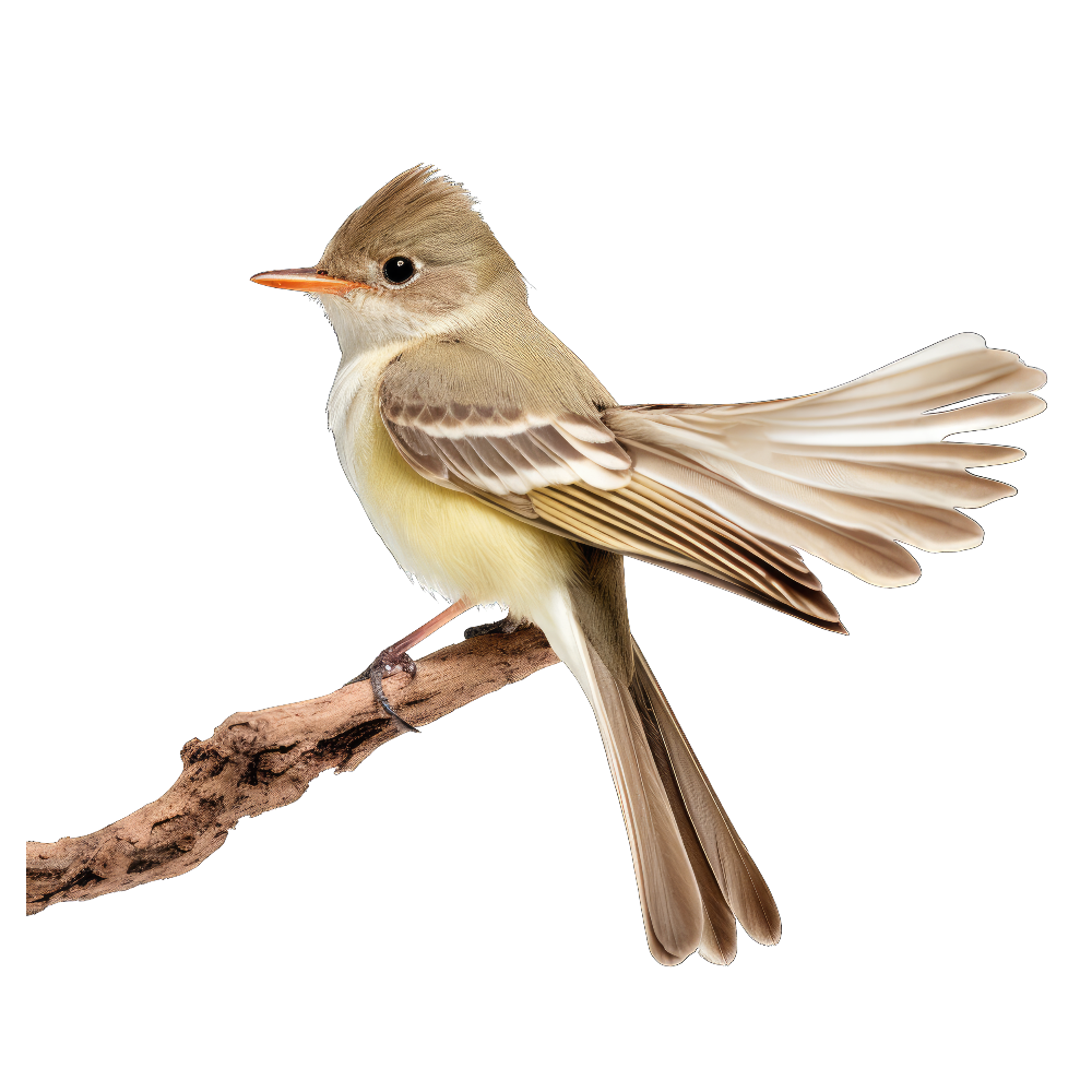 Willow flycatcher bird 2- paitakuva
