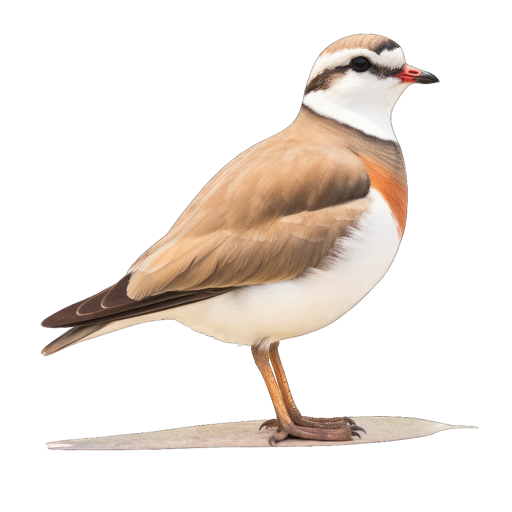 Wilsons plover bird 1- paitakuva