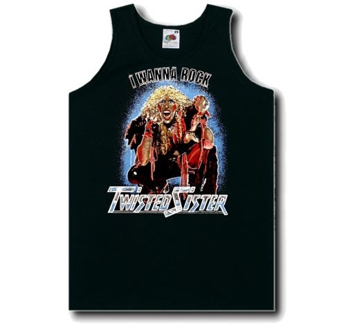 HIHATON PAITA MUSTA - TWISTED SISTER I WANNA ROCK
