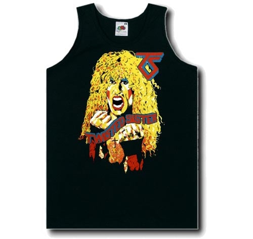 HIHATON PAITA MUSTA - TWISTED SISTER RETRO