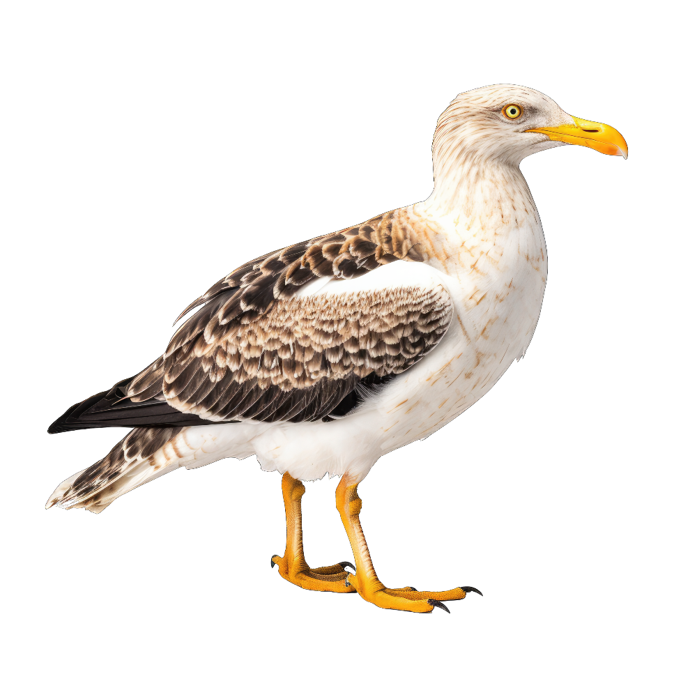 Yellow-legged gull bird 1- paitakuva