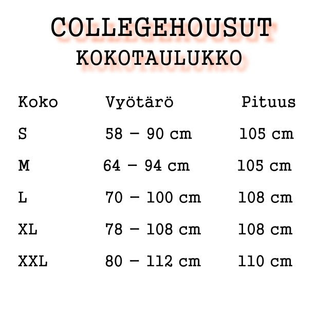 Collegehousu - Leijona suomi (86904)