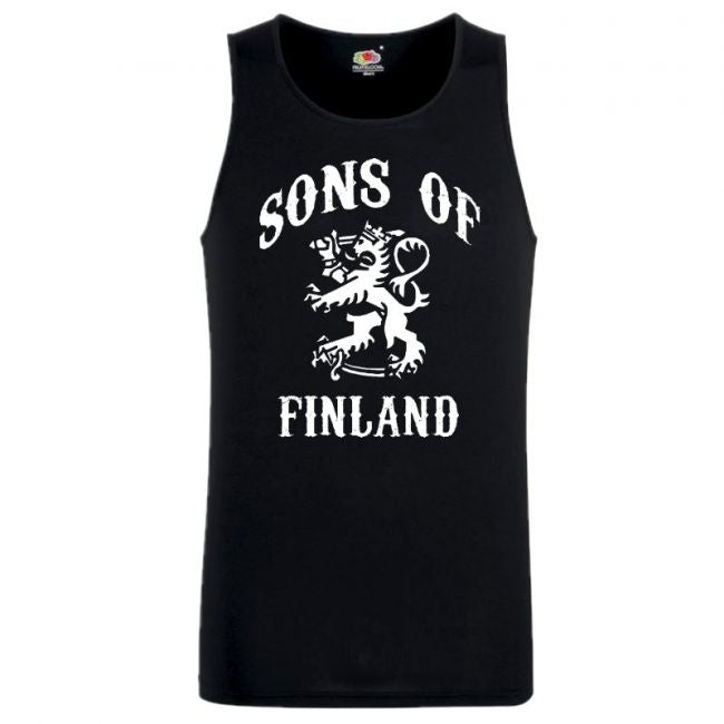 MIESTEN HIHATON TREENIPAITA - SONS OF FINLAND (00 2642)