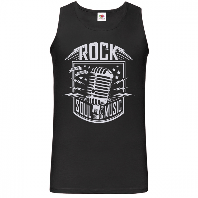 ROKKI HIHATON PAITA MUSTA - ROCK SOUL MUSIC (00 1141)
