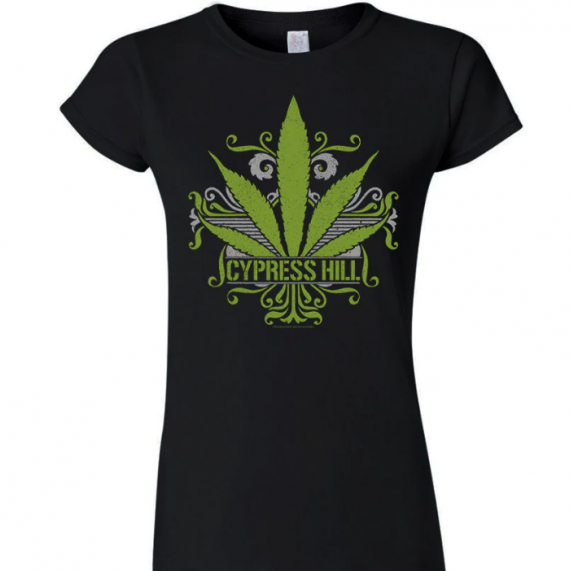 NAISTEN T-PAITA - CALIFORNIA SWEET LEAF - CYPRESS HILL (LF8509)