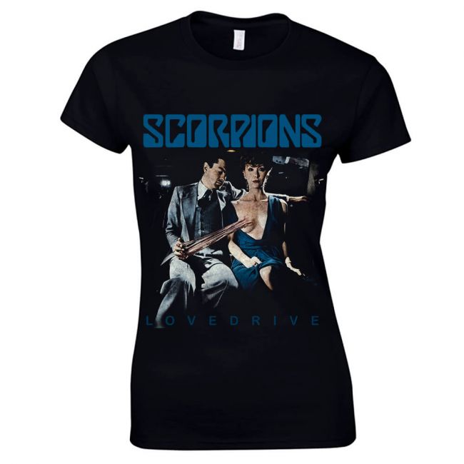 NAISTEN T-PAITA - LOVEDRIVE - SCORPIONS (LF8316)