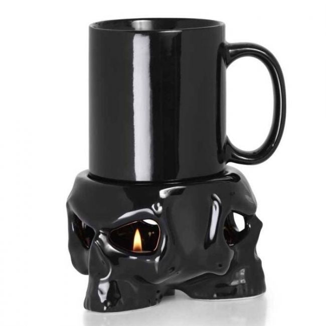 MUKI LÄMMITTÄJÄLLÄ - SKULL MUG WARMER (MWCB4) - ALCHEMY