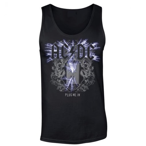 TANK TOP - PLUG ME IN - AC/DC (LF8178)