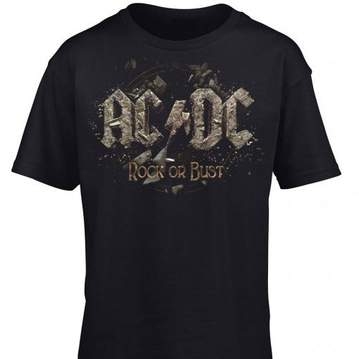 LASTEN T-PAITA - ROCK OR BUST - AC/DC (LF8175)