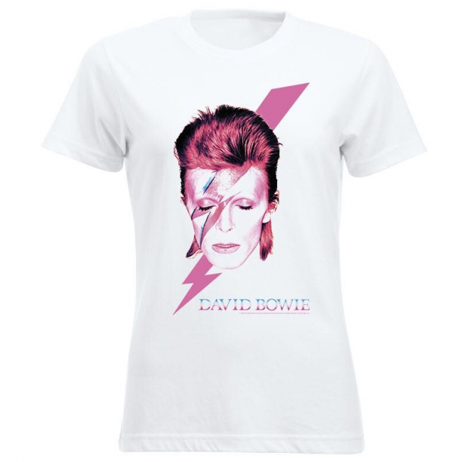 NAISTEN PAITA VALKOINEN - David Bowie - Aladdin sane