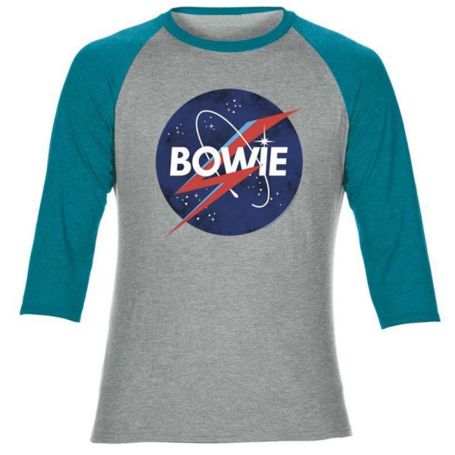 PITKÄHIHAINEN T-PAITA - DAVID BOWIE - SPACEMAN (LF8466)