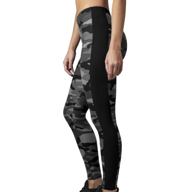 LEGGINSIT - Camo Stripe DARKCAMO - URBAN CLASSICS (TB1530)